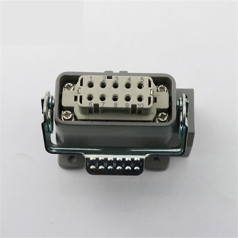 H10A-HA-010-3 to 10 Core Heavy Connectors Side for A Single Button 16 A250v Screw Connection 1Pcs in Saudi Arabia