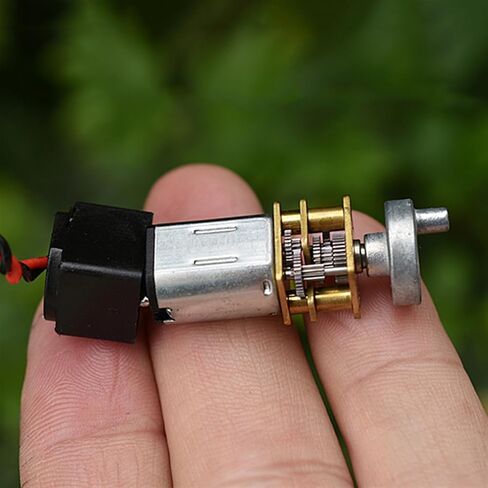 Micro N20 Full Metal Gearbox Gear Motor Metal Swing Arm DC5V 6V 82RPM Slow Speed Mini Reduction Geared Motor DIY Electronic Lock in Saudi Arabia