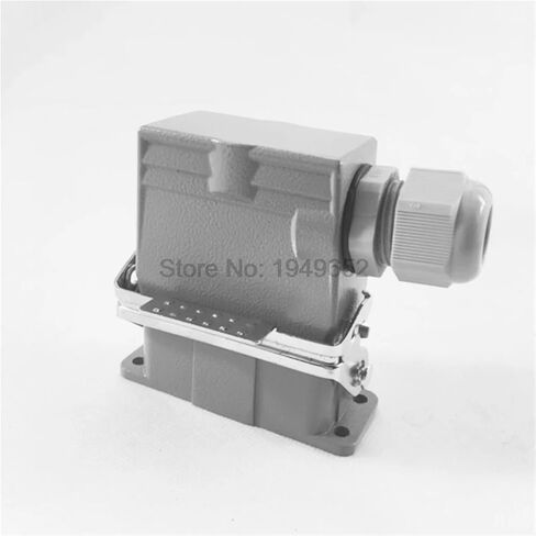 موصلات شديدة التحمل HDC-HA-010-1 F/M 10pin 10A موصل صناعي مستطيل 1 قطعة in Saudi Arabia