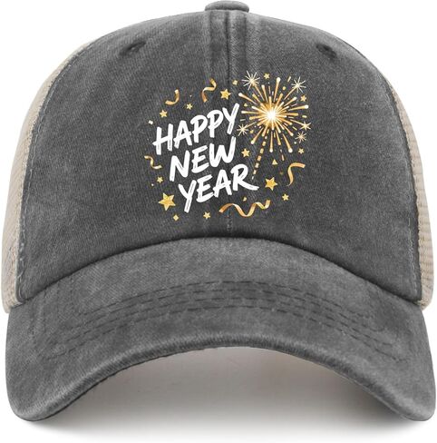 قبعة بيسبول لركوب الدراجات للرجال من Happy New Year in Kuwait