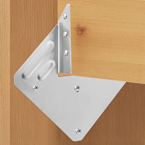 VEVOR Hurricane Ties for Rafter, Inner Size 5.31x1.57x2.48 in / 135x40x63 mm, Heavy Duty Hurricane Straps, Heavy Duty Rafter Ties Brackets Joist Hangers for Roof Beam Wooden Construction, 25 Pcs in Saudi Arabia