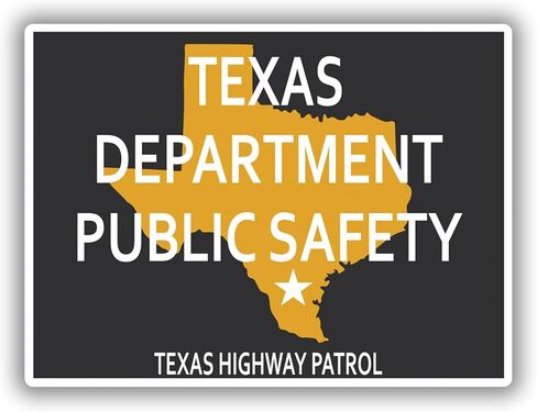 Sticker Texas State Trooper Decal for Car Truck Bumper Laptop Vinyl (2 inch) in Saudi Arabia