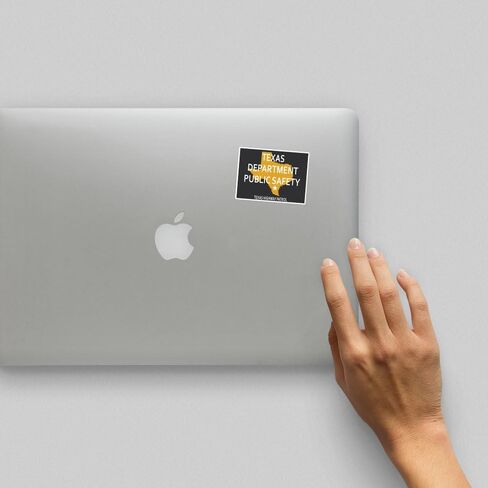 Sticker Texas State Trooper Decal for Car Truck Bumper Laptop Vinyl (2 inch) in Saudi Arabia