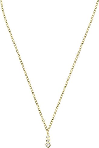 Purelei® Sparkling Necklace – 18K Gold plated stainless steel jewelry – Waterproof chain with sparkling pendants – 16 to 18 inch adjustable length – Fashion jewelry for your individual look in Saudi Arabia