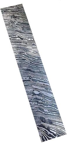 Firestorm Damascus Steel Billet Bar – Handmade Forged Knife Making Blank, Premium Damascus Bar Stock for Bushcraft & Custom Knife Crafting in Saudi Arabia