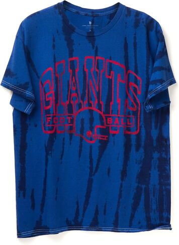 Junk Food Clothing Adult Unisex New York Giants Tie Dye Short Sleeve Tee in Saudi Arabia