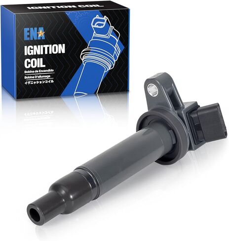 ENA Set of 1 Ignition Coil 2000 2001 2002 2003 2004 205 2006 2007 2008 2009 Compatible with Toyota Lexus Tundra Sequoia Land Cruiser 4Runner LX470 GX470 GS430 LS430 SC430 V8 4.3 4.7 for UF230 UF493 in Saudi Arabia