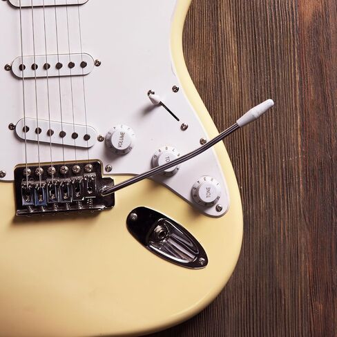 6 MM Thread Whammy Bar, Silver Tremolo Arm with Tip Metal Single Tremolo Whammy Bar Compatible with Stratocaster Electric Guitar in Saudi Arabia