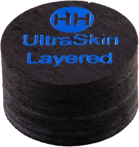 UltraSkin Black Cue Tip Ultra Skin لعصي البلياردو وحمام السباحة (شديد الصلابة) - 14 ملم in Kuwait