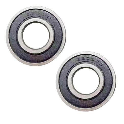 2 حزمة 6203-2RS محامل كروية ذات أخدود عميق مختومة - 17 مم × 40 مم × 12 مم، محكمة الغلق مطاطية مزدوجة، مشحمة مسبقًا، دعم عالي دورة في الدقيقة للمحركات الكهربائية، آلات الحدائق، السيارات، التطبيقات الصناعية in Kuwait