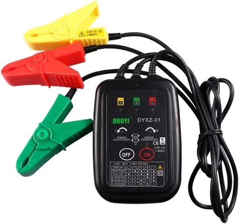 More Three-Phase AC Phase Meter Phase Sequence Table DYXZ01 Phase Sequence Tester Phase Meter DYXZ02(DYXZ-01) in Saudi Arabia