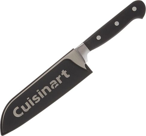 Cuisinart C77TR-7SAN Triple Rivet Collection 7" Santoku Knife, Black in Saudi Arabia