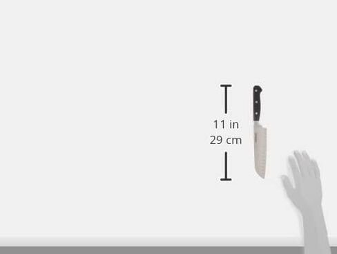 Cuisinart C77TR-7SAN Triple Rivet Collection 7" Santoku Knife, Black in Saudi Arabia