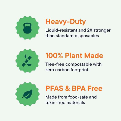 100% Compostable, Large 5 Compartment, Disposable Tray [400-Pack] - [12.5 Inch] Heavy Duty Biodegradable Bagasse Sectional Lunch Trays + Dividers - Divided Platter - (PFAS Free) (BPA Certified) in Saudi Arabia