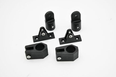 مجموعة أدوات Vinland Marine Bimini Top Fittings تناسب أنابيب Ø3/4 بوصة أو Ø7/8 بوصة، شريحة فك القارب، نهاية العين، أجهزة Bimini العلوية المفصلية على سطح السفينة، أجزاء Bimini، أجهزة Bimini، قطع غيار Bimini العلوية in Saudi Arabia