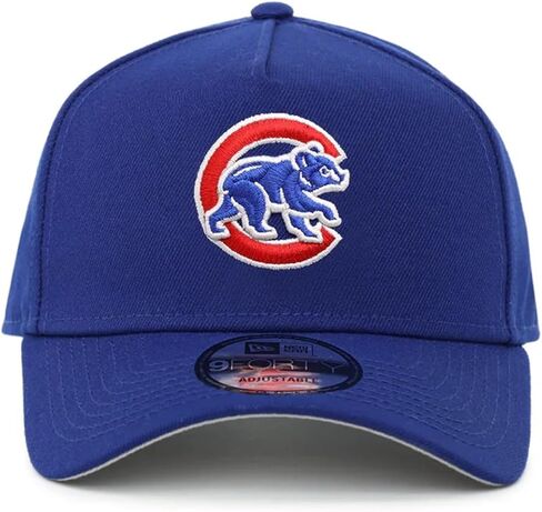قبعة New Era Chicago Cubs 9Forty A-Frame البديلة Snapback باللون الأزرق in Saudi Arabia