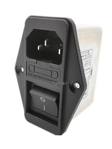 AC Fuse Switch Filter Socket CW2C-06A-T CW2C-10A-T 3A6A10A(CW2C -06A -T 6A) in Saudi Arabia