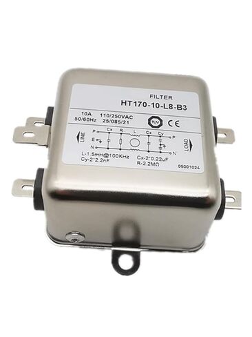 Filter HT170-10-L8-B3 Single-Phase 250V AC 10A Noise Filter Module in Saudi Arabia