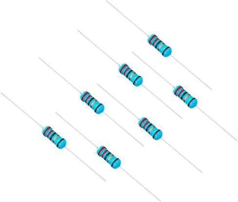 750 1/4W, 750R1/4W, 750 ohm, 750 R 1/4W, 750Ωresistor, 750 ohm resistor, 750 ohm Metal resistor, 750 R Metal Film resistors 1/4w(0.25w) 1% tolerance 0.01 MF Metal Film Fixed Resistor 300 pcs in Saudi Arabia