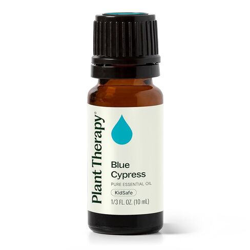 Plant Therapy Blue Cypress Essential Oil 10 mL (1/3 oz) 100% Pure, Undiluted, Aromtherapy for Congestion Relief, Clear Skin, and Emotional Balance in Saudi Arabia