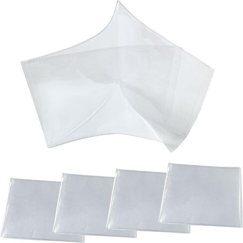 4 عبوات من حاملات بطاقات ماجونج، تناسب بطاقة ماجونج كبيرة (6 1/8 بوصة × 4 3/4 بوصة)، حامل غطاء بولي كلوريد الفينيل، واقي بطاقة ماجونج، حامل أكمام بطاقات ماجونج من البلاستيك الشفاف الناعم، هدايا لمحبي ماجونج in Kuwait