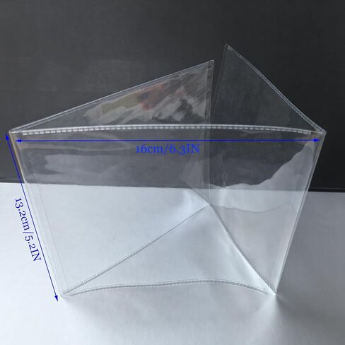 4 عبوات من حاملات بطاقات ماجونج، تناسب بطاقة ماجونج كبيرة (6 1/8 بوصة × 4 3/4 بوصة)، حامل غطاء بولي كلوريد الفينيل، واقي بطاقة ماجونج، حامل أكمام بطاقات ماجونج من البلاستيك الشفاف الناعم، هدايا لمحبي ماجونج in Kuwait