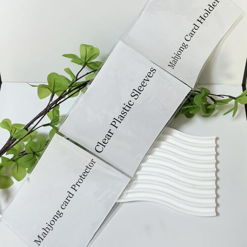 4 عبوات من حاملات بطاقات ماجونج، تناسب بطاقة ماجونج كبيرة (6 1/8 بوصة × 4 3/4 بوصة)، حامل غطاء بولي كلوريد الفينيل، واقي بطاقة ماجونج، حامل أكمام بطاقات ماجونج من البلاستيك الشفاف الناعم، هدايا لمحبي ماجونج in Kuwait