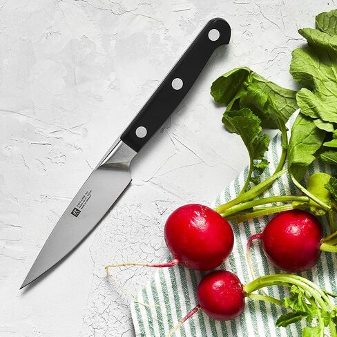 Zwilling Pro original Paring knife, Silver/Black in Saudi Arabia
