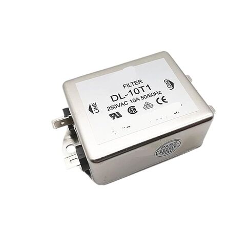 Single-Phase 220V Power Filter DL-10T1 10A Dual Filter in Saudi Arabia