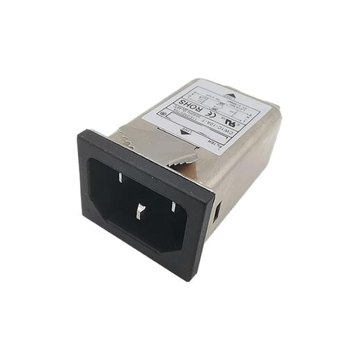AC Socket Power Filter CW1C-10A-T Buckle 220V 10A 6A Shrapnel Fixed in Saudi Arabia