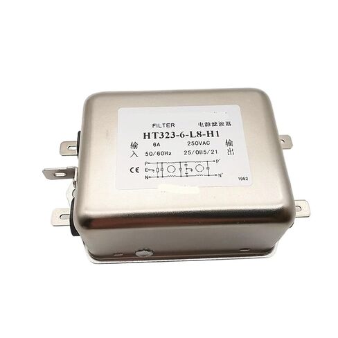 Power Filter HT323-16-L8-H1 16A 10A 20A Double Stage Filter(HT323-16-M4-H1 16A) in Saudi Arabia