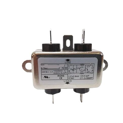 فلتر طاقة أحادي الطور CW1B-06A-T 220V 6A كهرومغناطيسي مضاد للتداخل (CW1B -10A -T 10A) in Saudi Arabia