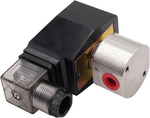Orifice 1.2mm 200Bar 2mm 100Bar 304 Stainless Steel Two-Way high Pressure Normally Closed Solenoid Valve G 1/4" 1/8" AC220V DC24V(1/8",DC 12V_Orifice 1.2MM 200BAR) in Saudi Arabia