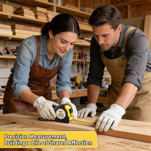 هدية عيد الأب للأب من ابنة الابن - شريط قياس متري 25 قدمًا، شريط قياس هدايا الأب قابل للسحب، أفضل هدايا للأب على الإطلاق، هدايا بابا لعيد الأب وعيد الشكر in Kuwait