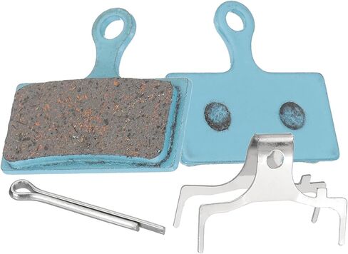 HARFINGTON Disc Brake Pad 1.26" x 1.18" Semi-Metallic Bike Brake Pads with Spring and Pin for BB7 M355 M446 M640 Mountain Road Bikes, Blue in Saudi Arabia