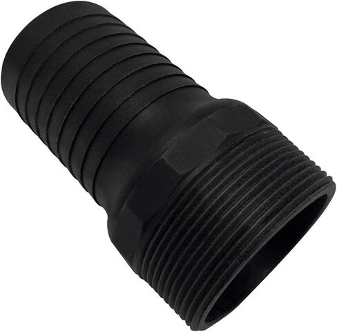 Gloxco Combination (KC) Nipple Fitting, 3" Hose Shank x 3" Male NPT, Polypropylene (KCN-300-NPT-PP) in Kuwait