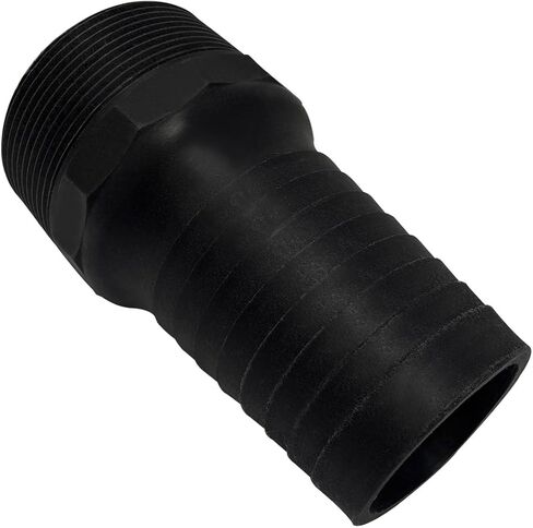 Gloxco Combination (KC) Nipple Fitting, 3" Hose Shank x 3" Male NPT, Polypropylene (KCN-300-NPT-PP) in Kuwait