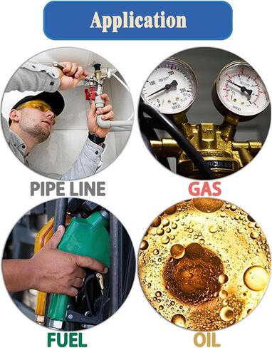 تركيبات خرطوم الهواء، ادفع لتوصيل تركيبات الهواء ذكر مستقيم 3/8 بوصة أنبوب OD × 1/8 NPT تركيب خيط (عبوة من 2) in Kuwait