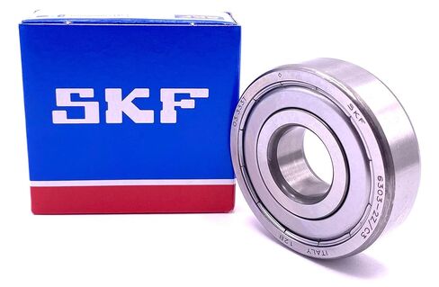 SKF Italy 6303 ZZ C3 محمل كروي ذو أخدود عميق، محمي معدني 17x47x14 ملم in Kuwait