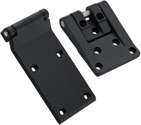 Zinc Alloy Black Door Hinges 1Pcs(126.75mmX60mm) in Saudi Arabia
