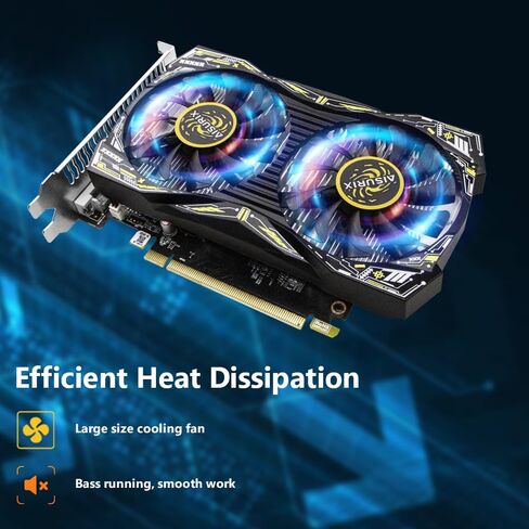 بطاقة رسومات RX 550 4GB LP GDDR5 128BIT COMPUTER CARD مع بطاقة رسومات GPU HDMI/DVI DIRECTX 12 PCI Express 3.0 X8 GPU CARD in Kuwait