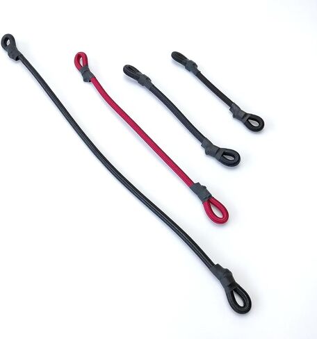 predolo Resistance Bands with Clips Stair Stepper Resistance Rope Vertical Climber Replacement Stepper Machine Connecting Strap, 0.7cmx44.5cm in Saudi Arabia