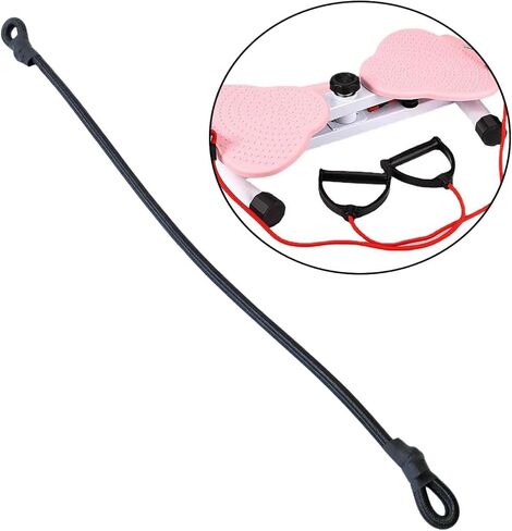 predolo Resistance Bands with Clips Stair Stepper Resistance Rope Vertical Climber Replacement Stepper Machine Connecting Strap, 0.7cmx44.5cm in Saudi Arabia