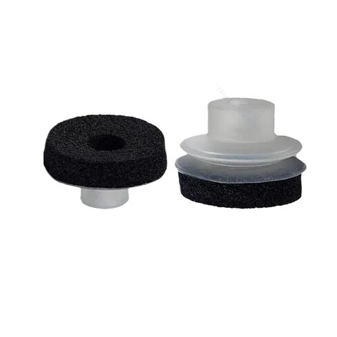 1pcs Pneumatic Vacuum Suction Cup Sponge Sucker Silicone Nozzle 8mm Mounting Hole Injection Manipulator Part(8,Two Layer) in Saudi Arabia