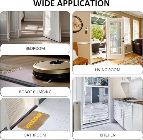 Self Adhesive Edging Strip, Floor Transition Strips Rubber Threshold Strip, PVC Floor Divider Strip Doorway Threshold Edging Trim, Carpet to Tile Door Strip in Saudi Arabia