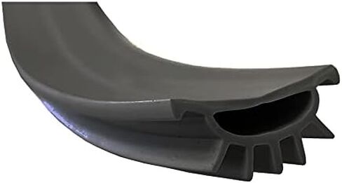 Black Replacement Vinyl Weatherseal for Wrap Around Door Bottom Shoe - 36" in Kuwait