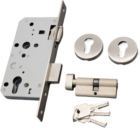 304 الفولاذ المقاوم للصدأ حبة قفل باب الفندق يندبروف حبة سبليت قفل المعيار الأوروبي 5572 حبة قفل داخلي in Kuwait