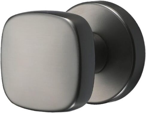 قفل باب منزلي غير مرئي داخلي، حديث بسيط من جانب واحد، باب غرفة النوم الأسود، قفل ميكانيكي صامت (مربع نحاسي مصقول غير مرئي) in Kuwait