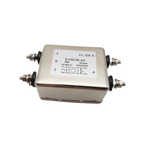 فلتر طاقة XAM 220 فولت HT172-20-M4-H1 مرحلة واحدة 10 أمبير 20 أمبير (HT172-20 -L8 -H1 20A مقبض لحام) in Saudi Arabia