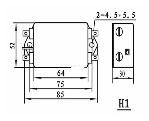HT323-20-M4-H1 Power Filter 220V 20A Filter in Saudi Arabia